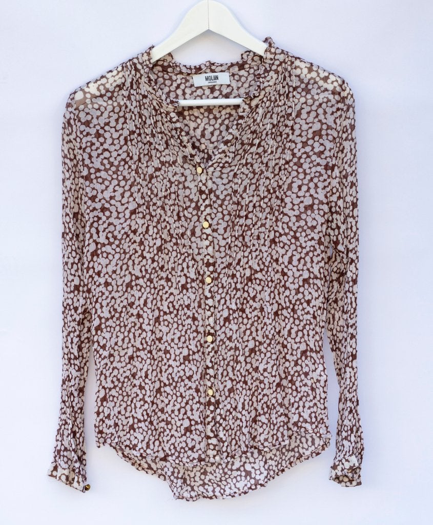 Moliin dames blouse, Kleding | Dames, Maat 38/40 (M), Ophalen of Verzenden, Zo goed als nieuw, Meerkleurig