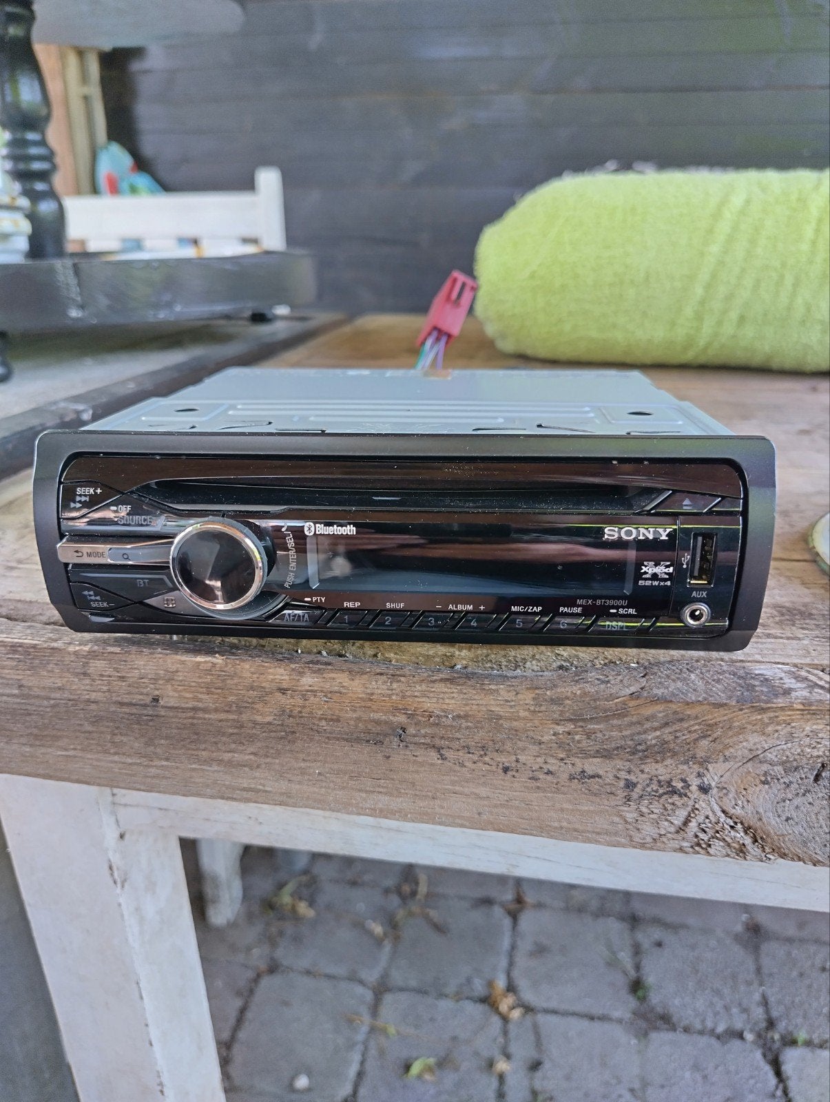 Sony MEX-BT3900U Bluetooth autoradio, Ophalen of Verzenden, Gebruikt