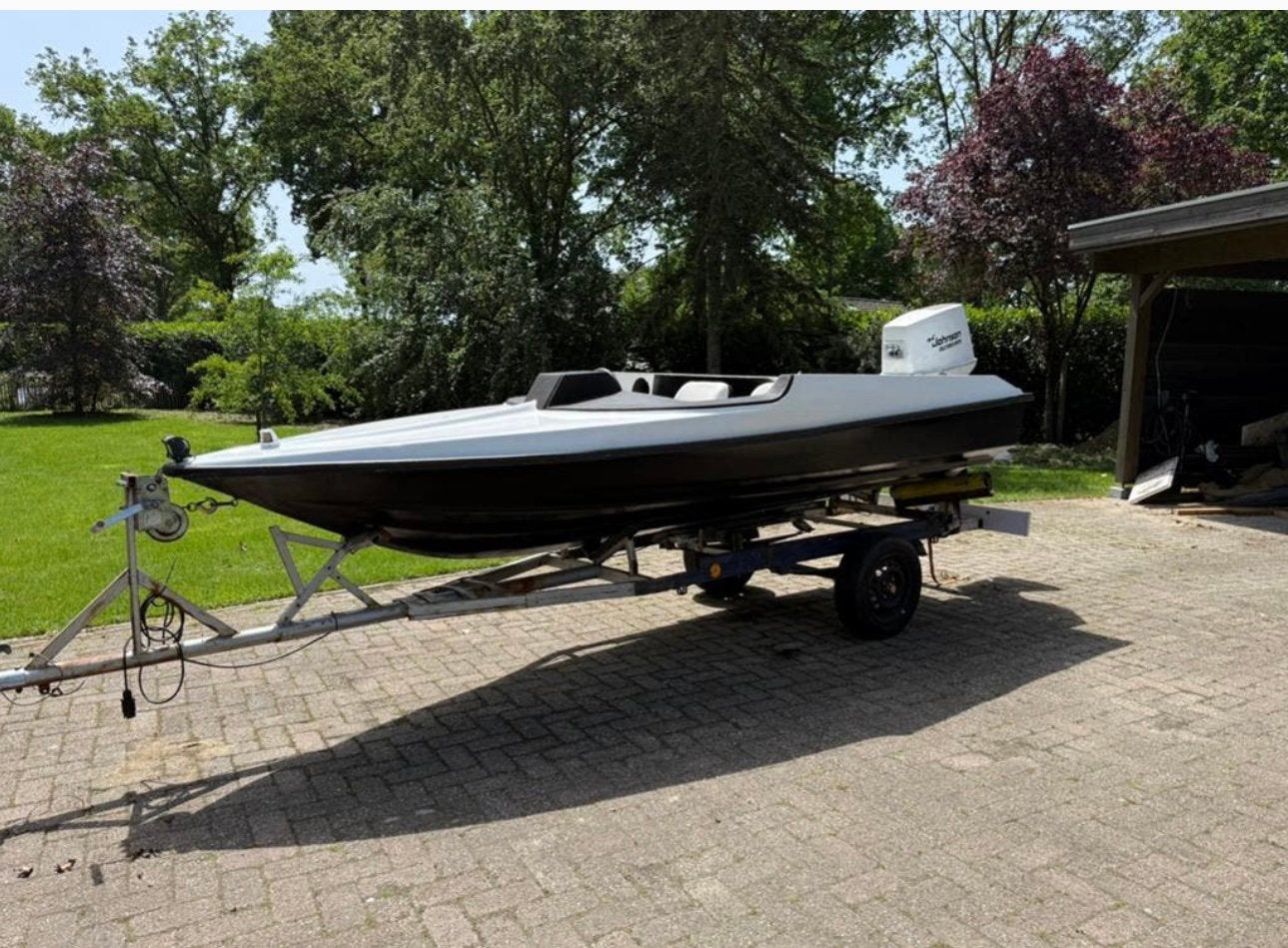 Picon speedboot johnson 70pk, Watersport en Boten, Ophalen, Zo goed als nieuw, Motor en Techniek, Motorboot