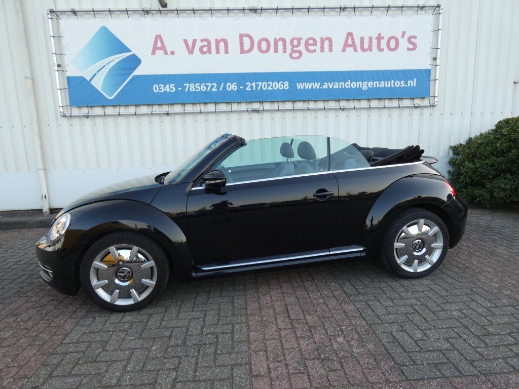 Volkswagen BEETLE Cabriolet 1.2 TSI DESIGN Automaat,Leer,Nav, Automaat, Euro 5, Gebruikt, Beetle (Kever)