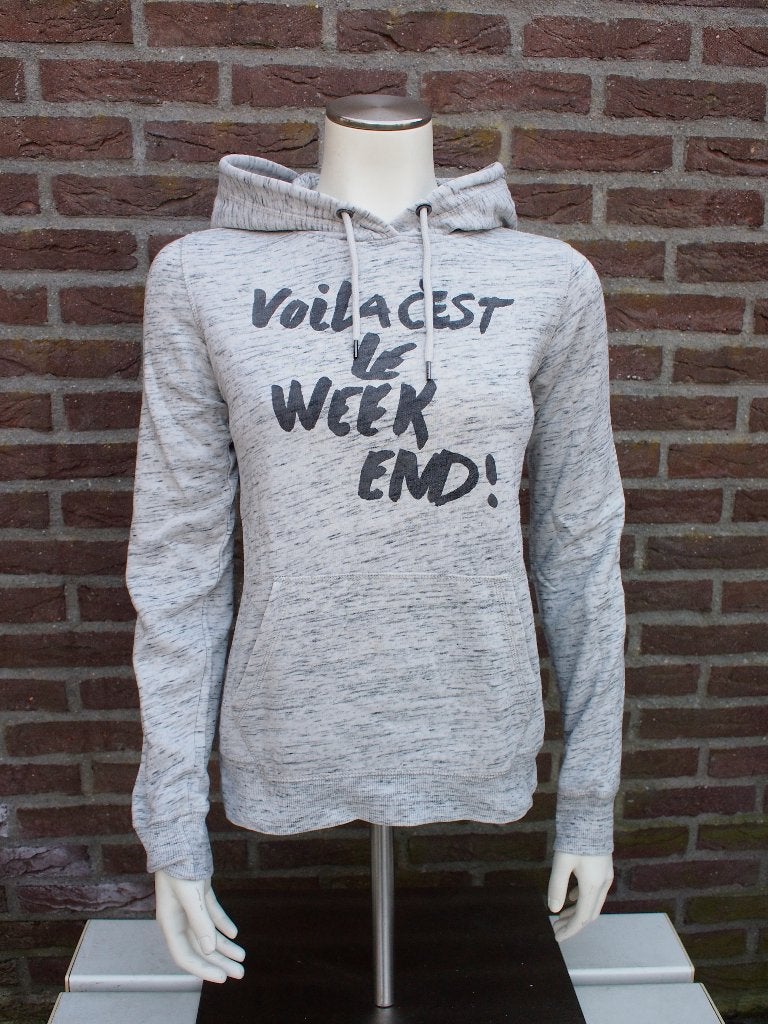Grijze H&M Hoodie Maat XS, Kleding | Dames, Ophalen of Verzenden, Zo goed als nieuw, Maat 34 (XS) of kleiner, Grijs