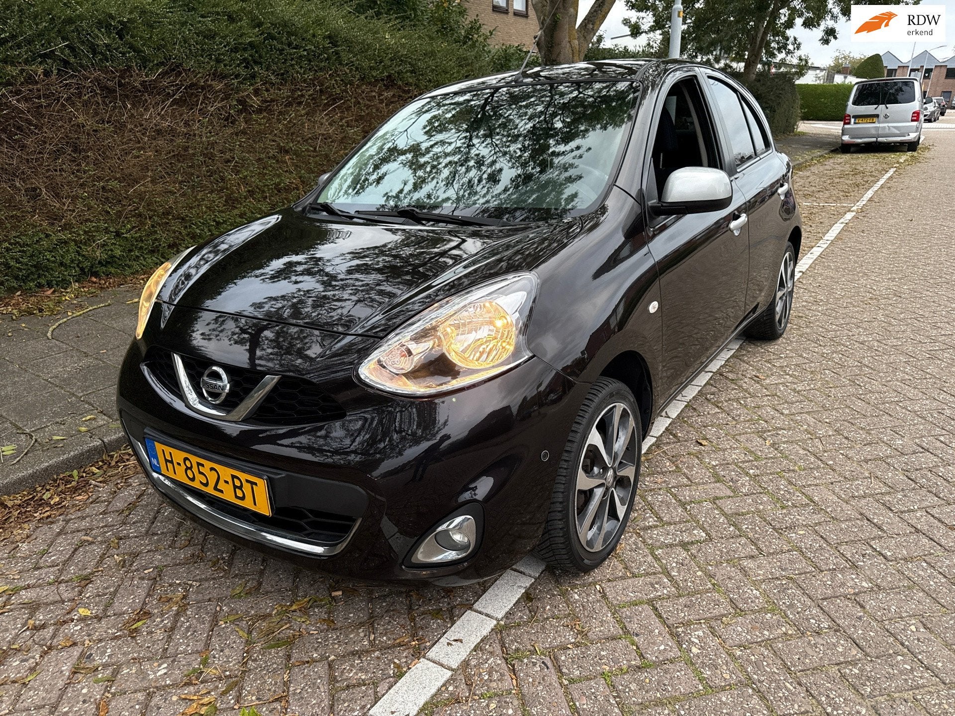Nissan Micra 1.2 Connect Edition N-TEC, Auto's, Voorwielaandrijving, Gebruikt, 1198 cc, Zwart