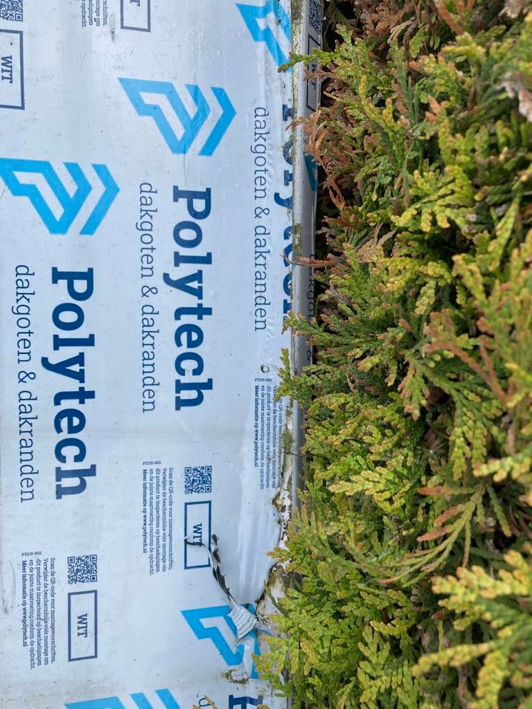 Polytech dakgoten, Ophalen
