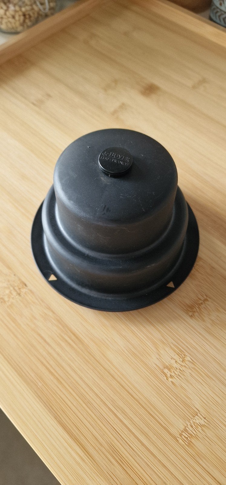 De Buyer mandoline vaste duwknop/-greep, Kunststof, Ophalen of Verzenden, Zo goed als nieuw, Zwart