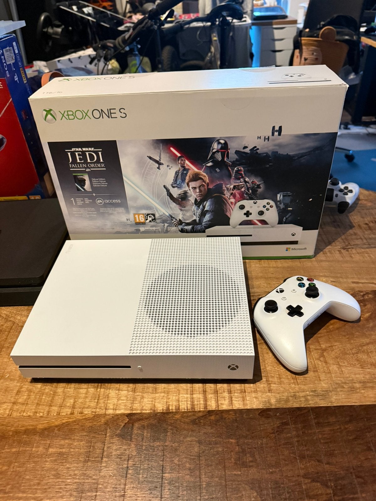 Xbox One S (1TB) boxed