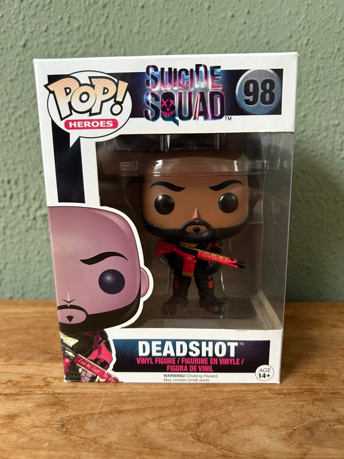 Funko Pop Suicide Squad Deadshot #98, Ophalen of Verzenden, Zo goed als nieuw