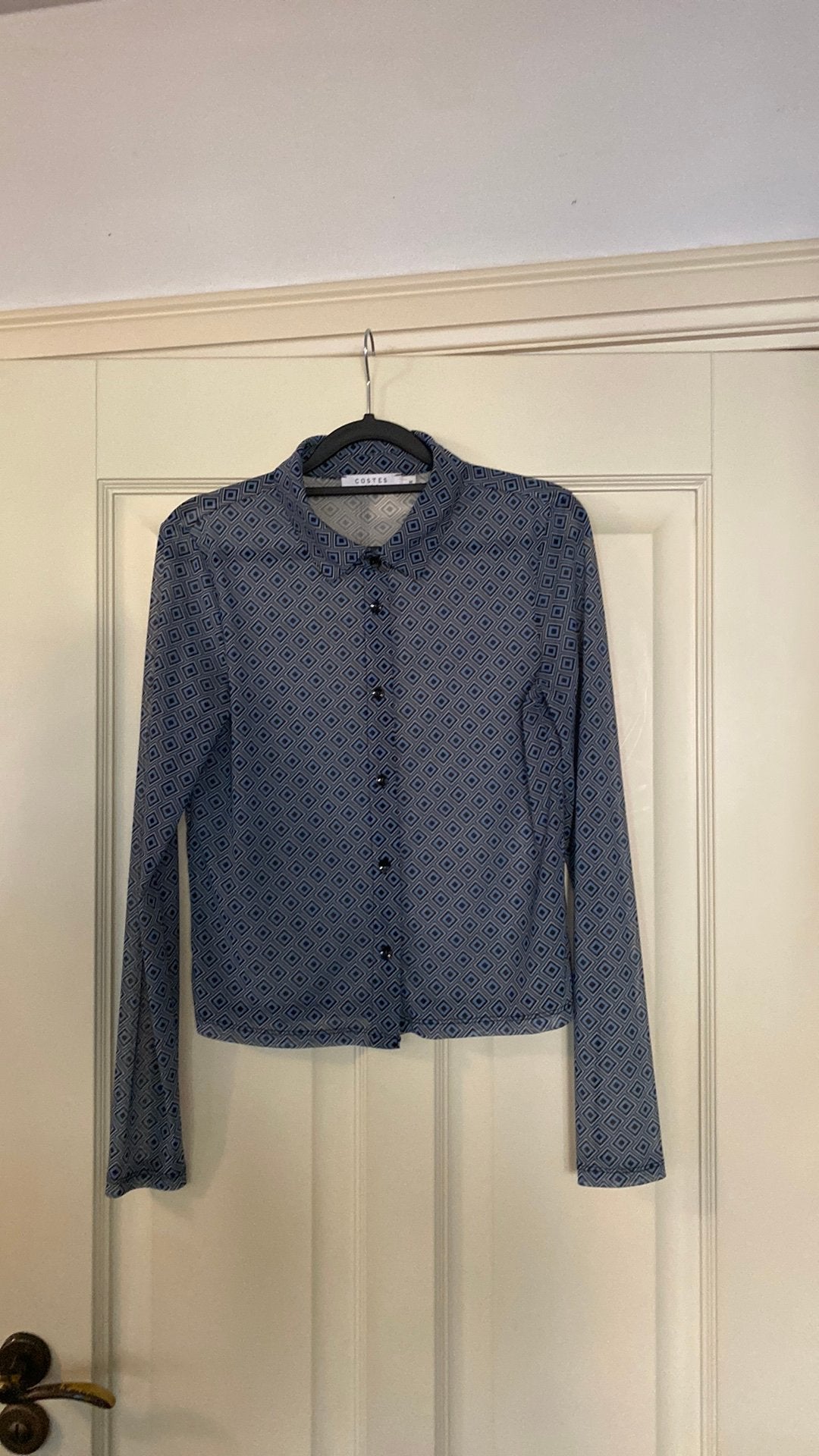 Costes blouse maat M, Kleding | Dames, Ophalen of Verzenden, Zo goed als nieuw, Maat 38/40 (M), Blauw