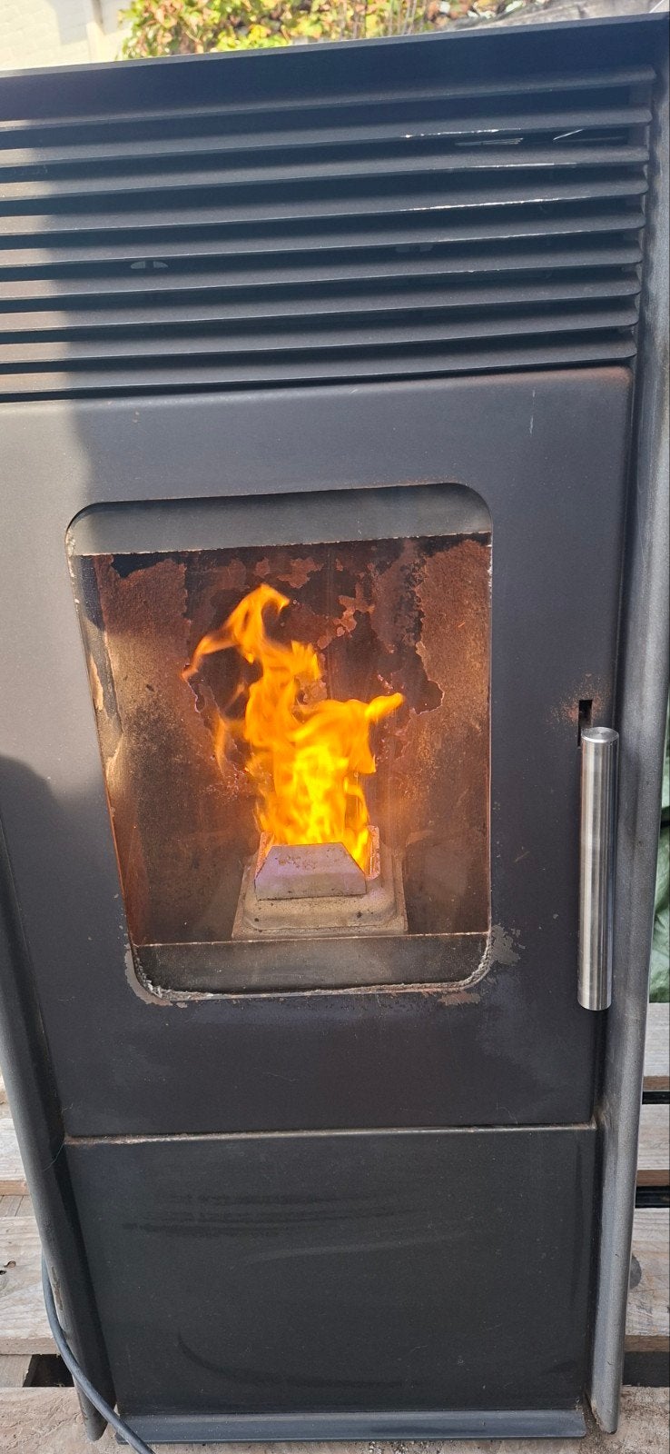 pelletkachel tmc 9,2 kw, Ophalen, Gebruikt, Overige brandstoffen, Pelletkachel