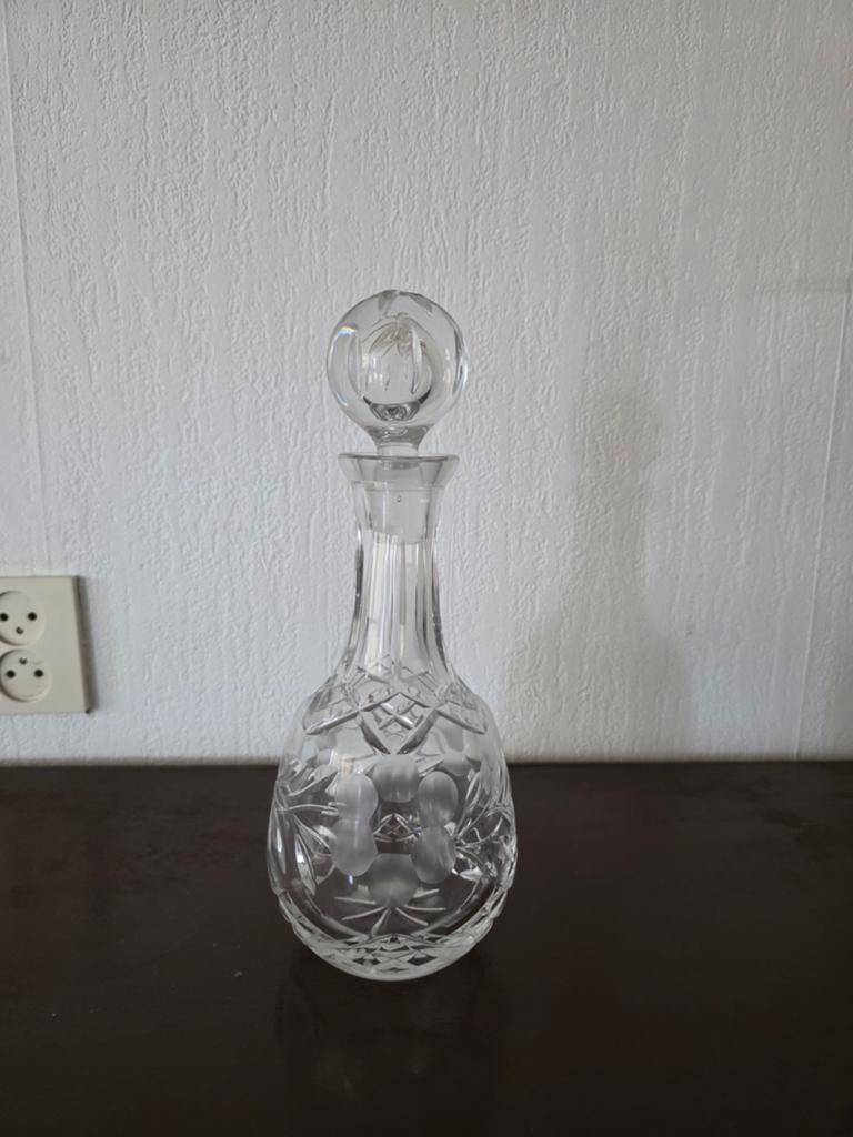 Prachtige Kristallen Karaf met Stop - Vintage Design, Ophalen