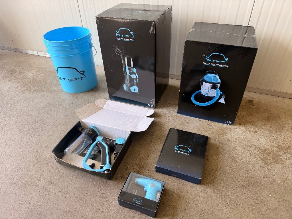 Stipt Power Wash Pro + Stipt Stofzuiger PAKKET NIEUW, Ophalen
