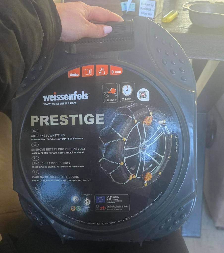 Weissenfels Prestige Sneeuwkettingen - NM44130STD, Auto diversen, Sneeuwkettingen, Ophalen, Nieuw