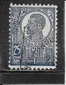 Roemenië Ferdinand I, Postzegels en Munten, Ophalen of Verzenden, Overige landen, Gestempeld