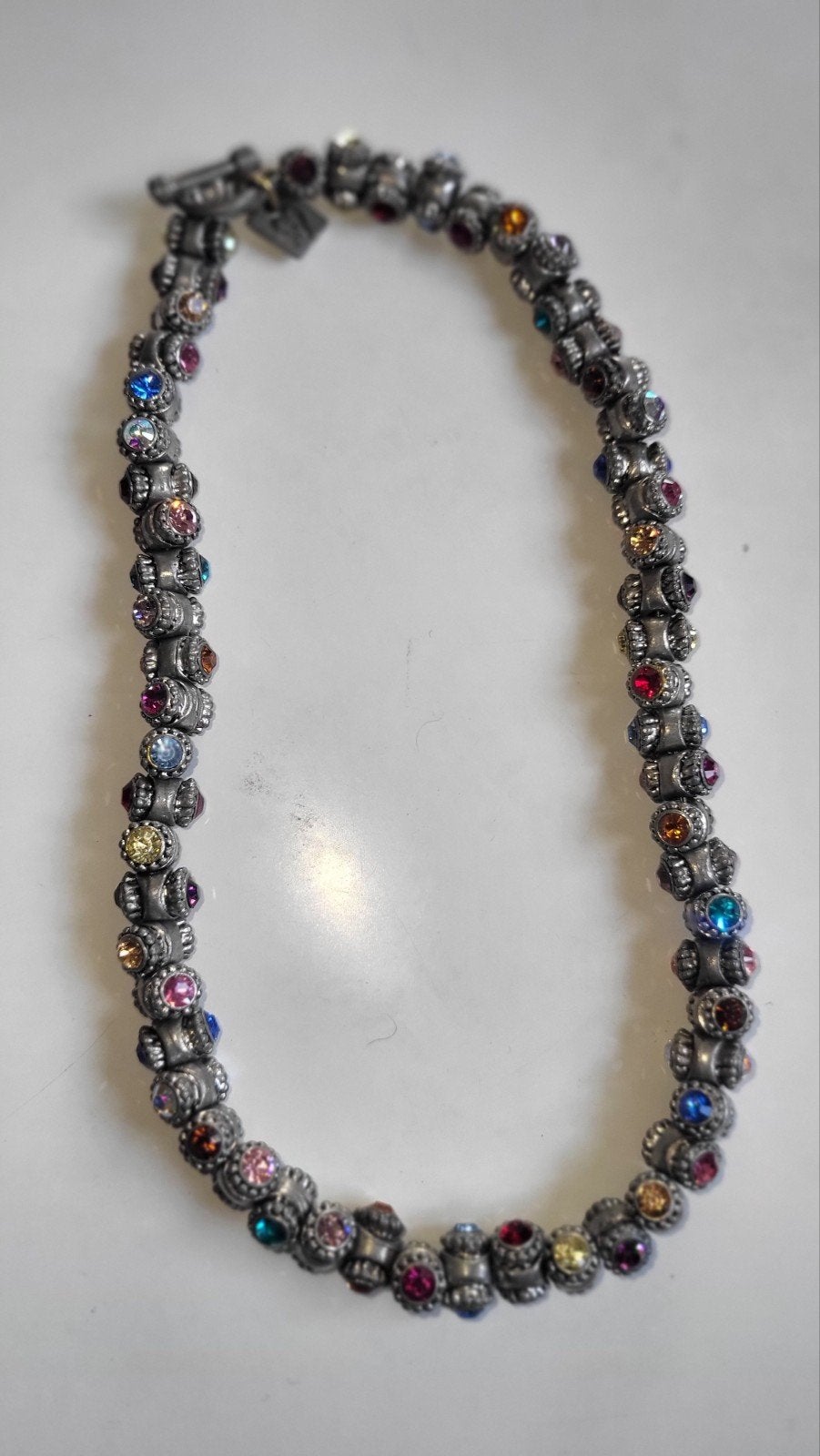 Otazu multicouleur ketting en armband swarovskikristallen

k, Sieraden, Tassen en Uiterlijk, Kettingen, Ophalen, Zilver, Overige materialen