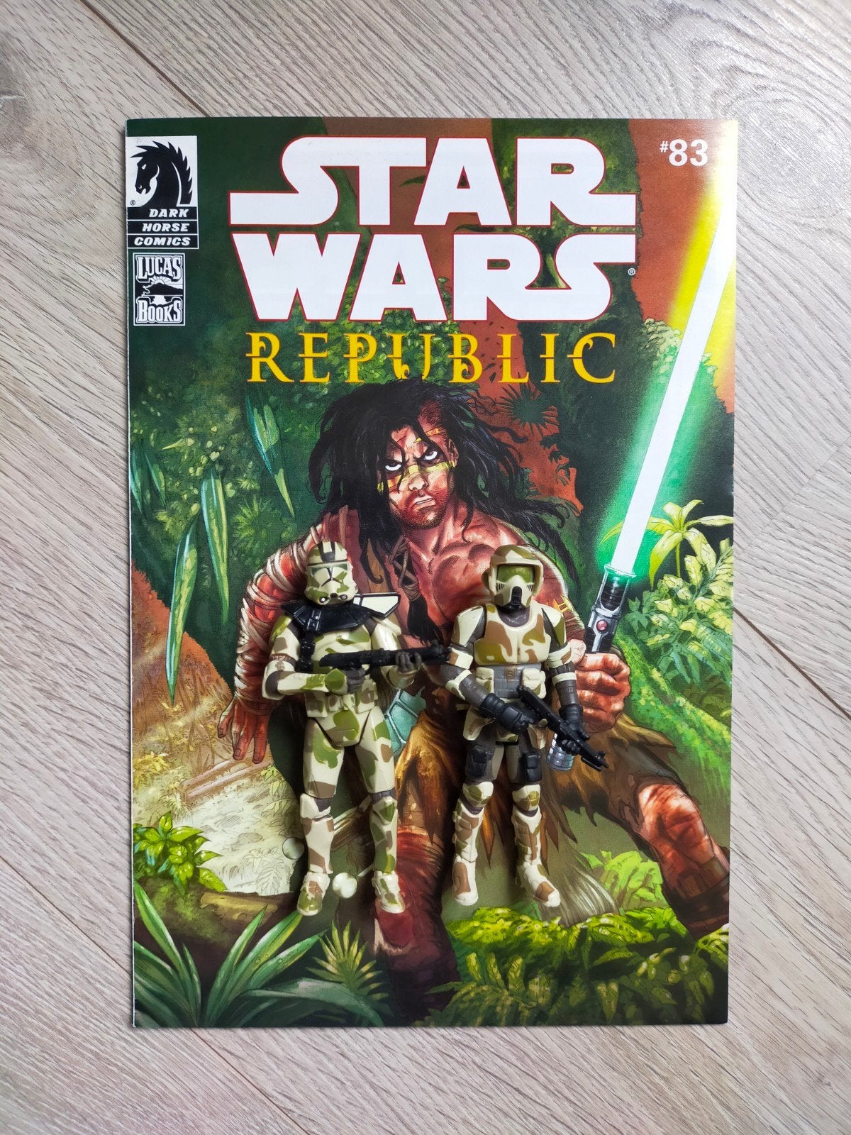 Zeldzaam Star Wars Republic Comic Pack - Bogey Squad, Verzamelen, Ophalen of Verzenden, Zo goed als nieuw, Actiefiguurtje