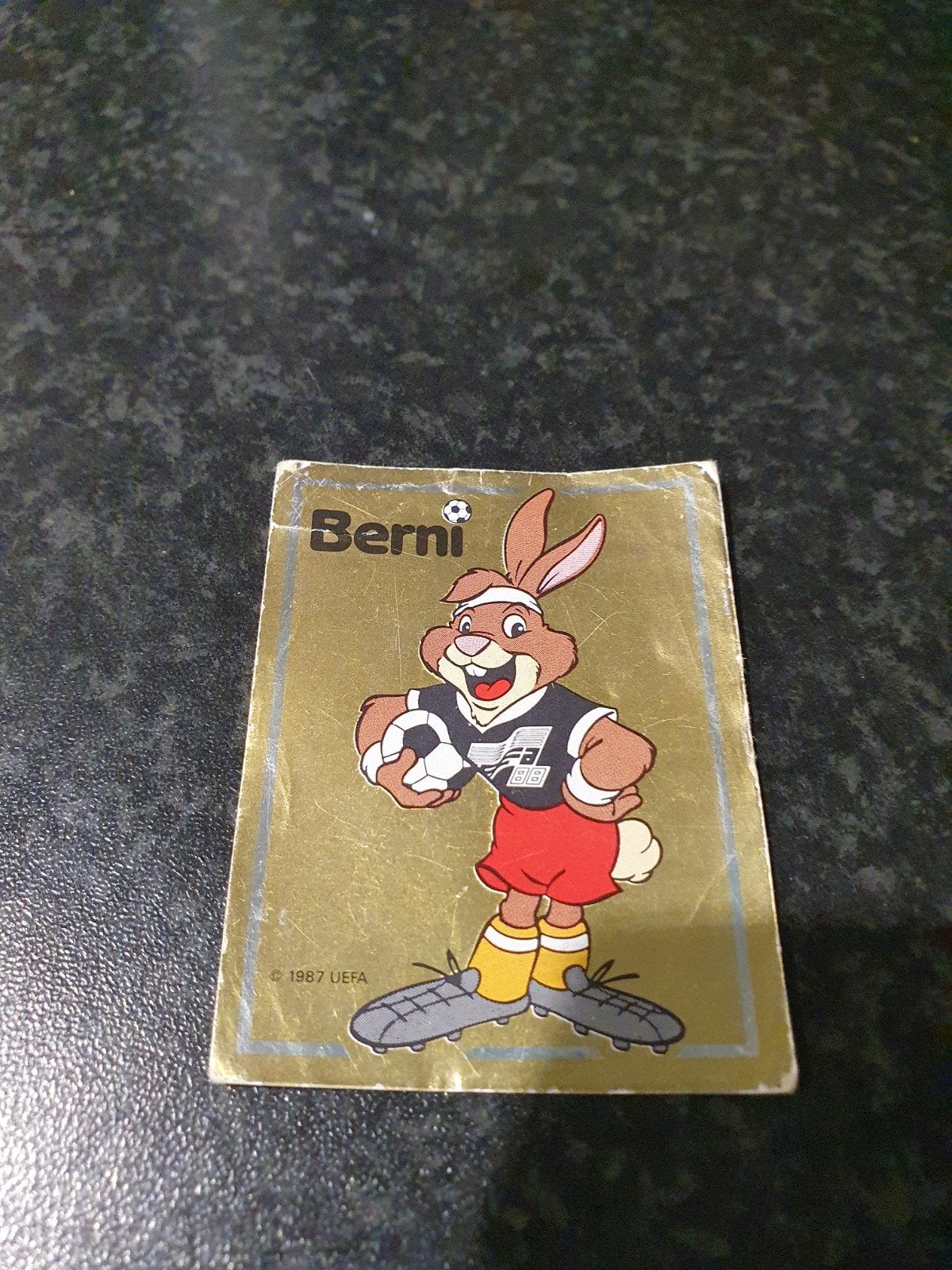 Panini Euro 88, Ophalen of Verzenden, Zo goed als nieuw, Sticker