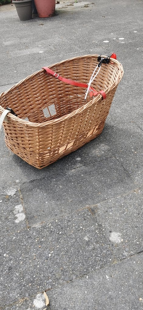Gratis honden fietsmand, Dieren en Toebehoren, Honden-accessoires, Overige merken, Ophalen of Verzenden, Gebruikt, Hondenfietsmand