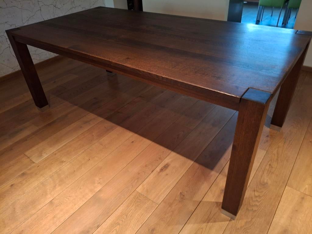 Eettafel van hardhout, Jan des Bouvrie, Huis en Inrichting, Tafels | Eettafels, Ophalen