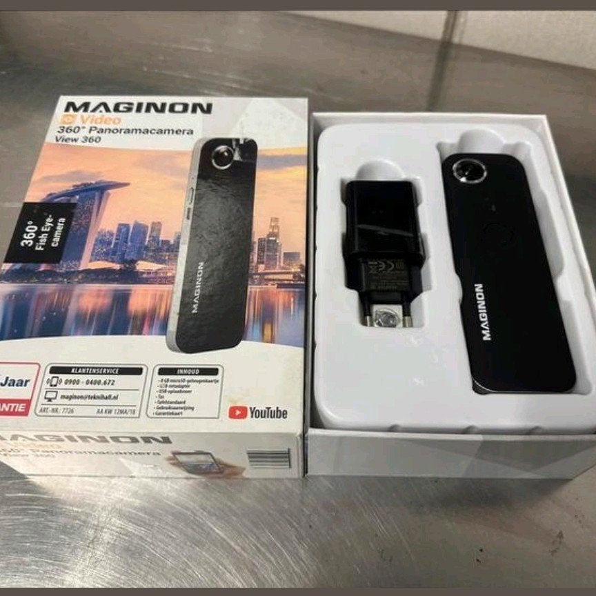 Maginon 360 Panoramacamera View 360 - Nieuw in doos, 8 megapixels, Nieuw, Ophalen of Verzenden, Compactcamera