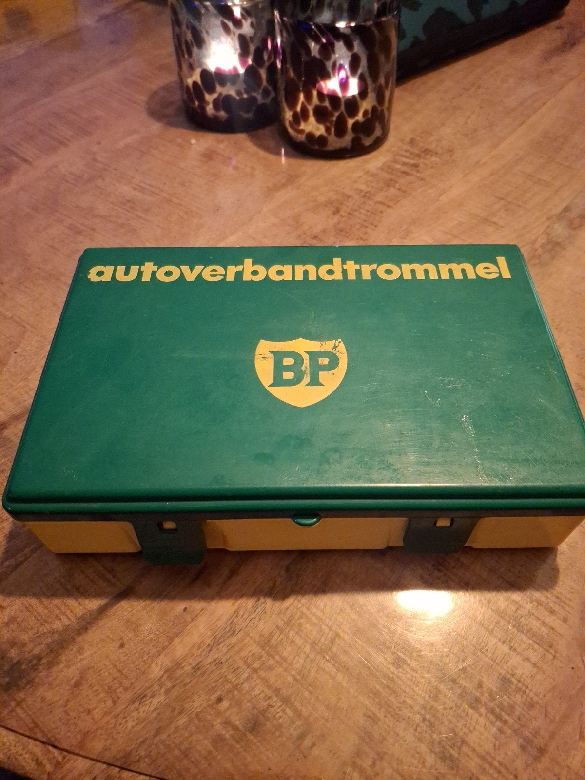 BP Autoverbandtrommel - Verzamelobject, Ophalen of Verzenden, Gebruikt, Auto's