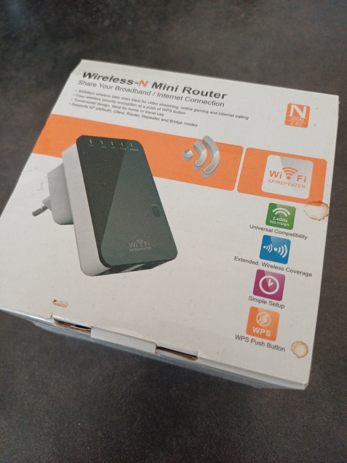 Wireless-N Mini Router - WiFi Repeater (2 stuks), Computers en Software, Ophalen of Verzenden, Nieuw, Router, Onbekend