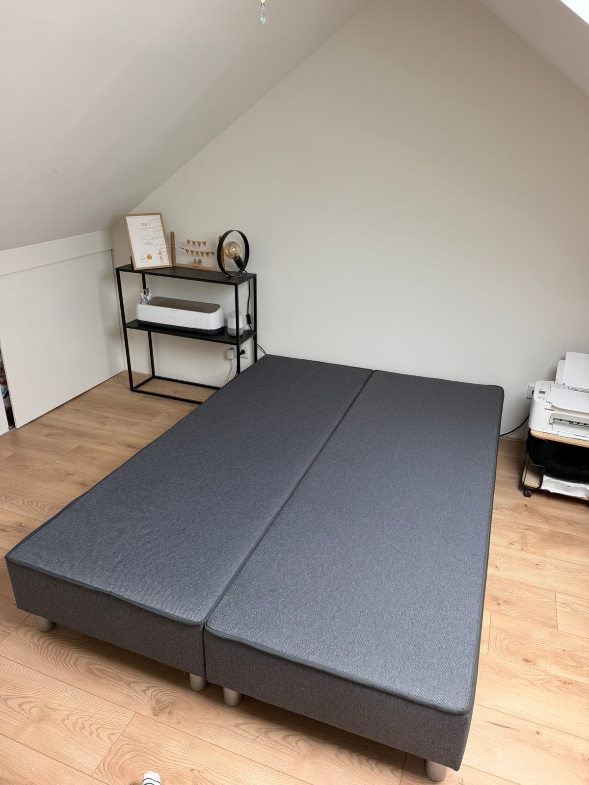 Foto 5 van Boxspring look bed 140x200cm
