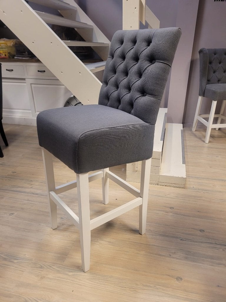 *OPRUIMING* 3 Barstoelen Gerard Antraciet €657 NU €549 (15), 3 krukken, Ophalen of Verzenden, Nieuw, 60 tot 90 cm
