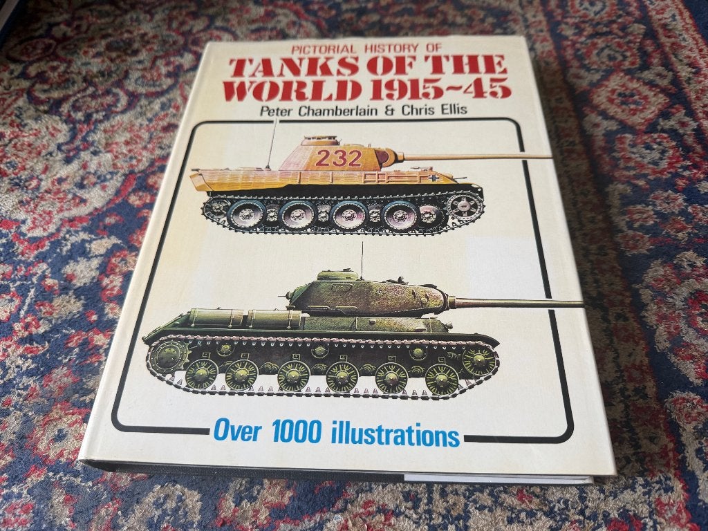 Pictorial History of Tanks of the World 1915–45, Boeken, Oorlog en Militair, Niet van toepassing, Ophalen of Verzenden, Zo goed als nieuw