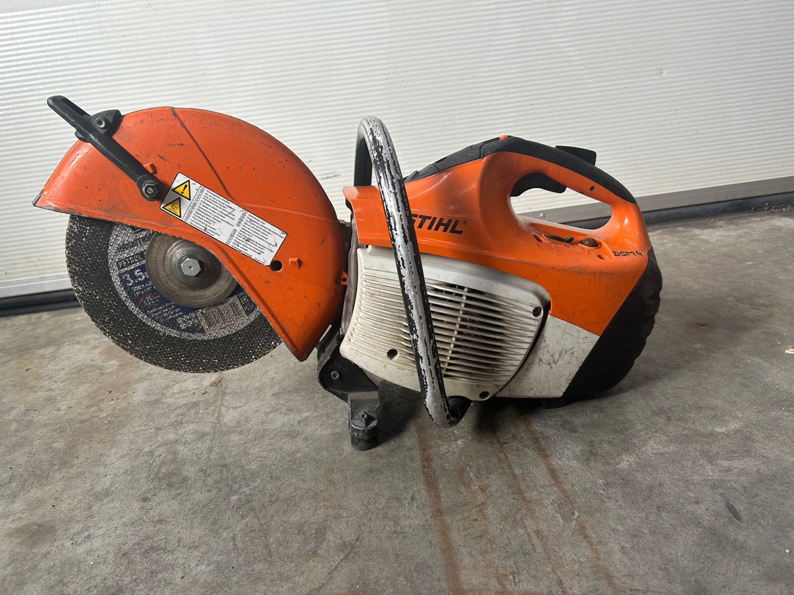Foto 3 van Stihl TS410 doorslijper bandenzaag