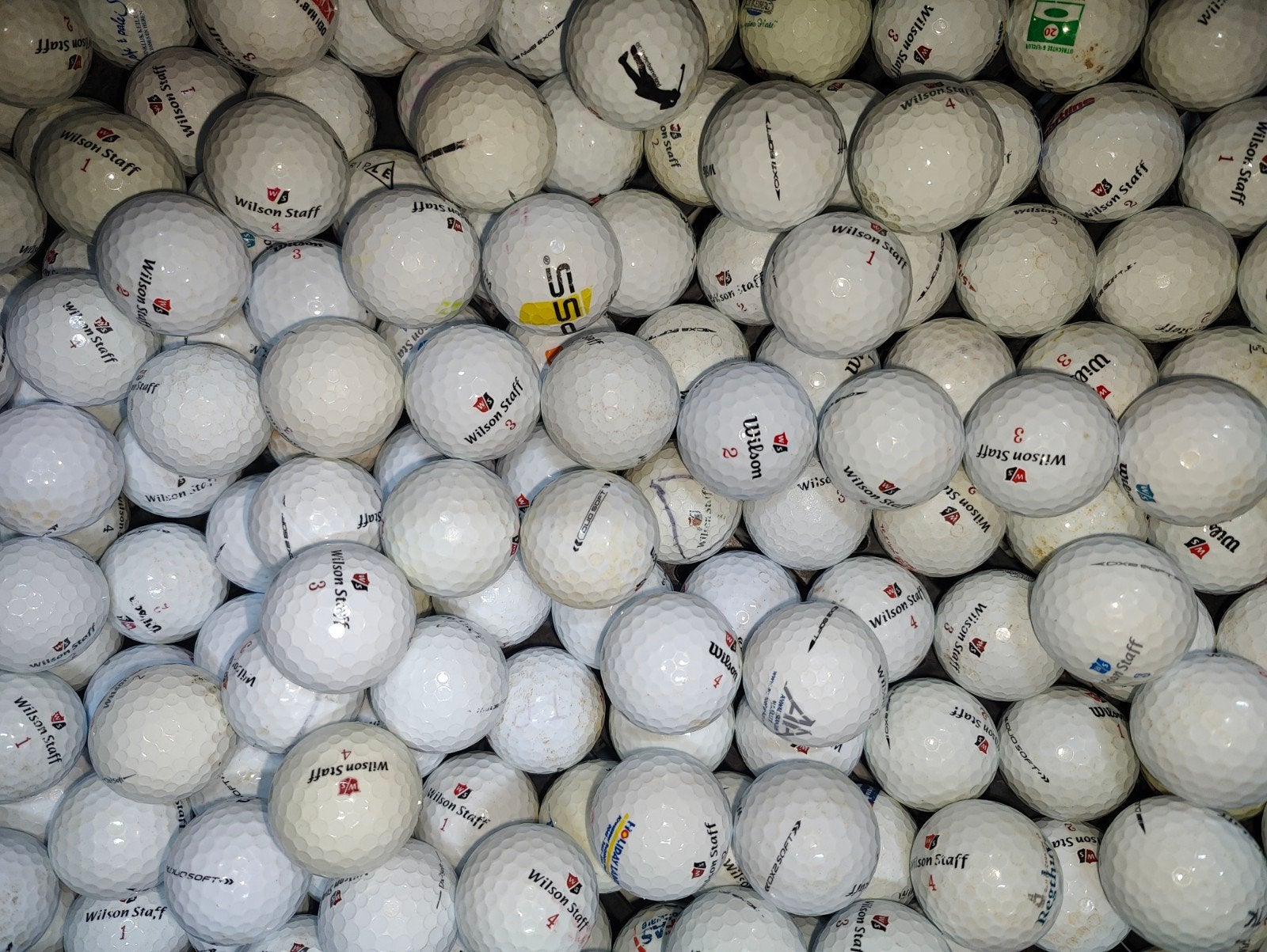 Wilson staff dx2/duo soft golfballen 100 stuks, Ophalen of Verzenden, Bal(len)