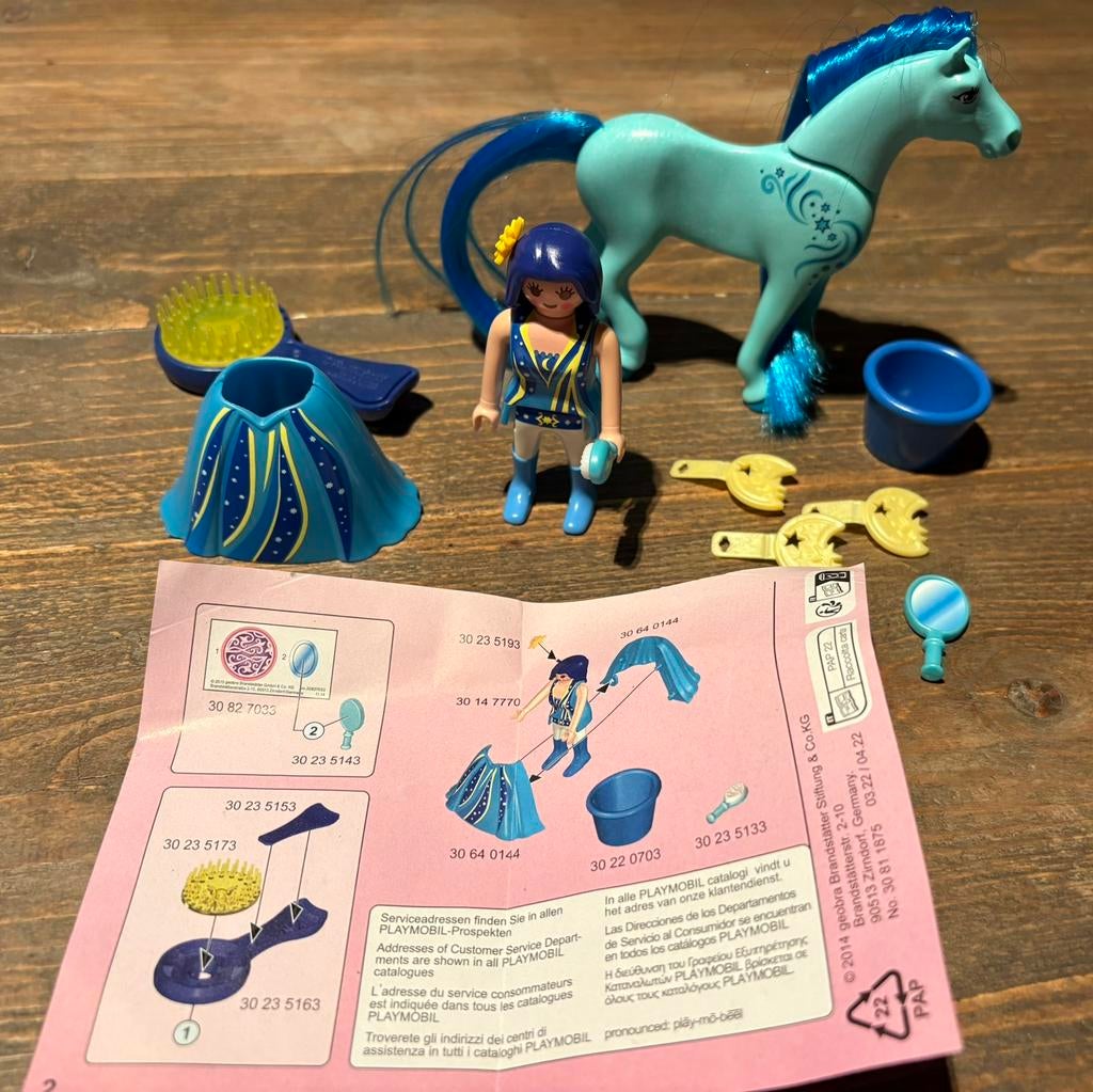 Playmobil Princess 6169 Luna met paard om te verzorgen, Ophalen of Verzenden, Nieuw