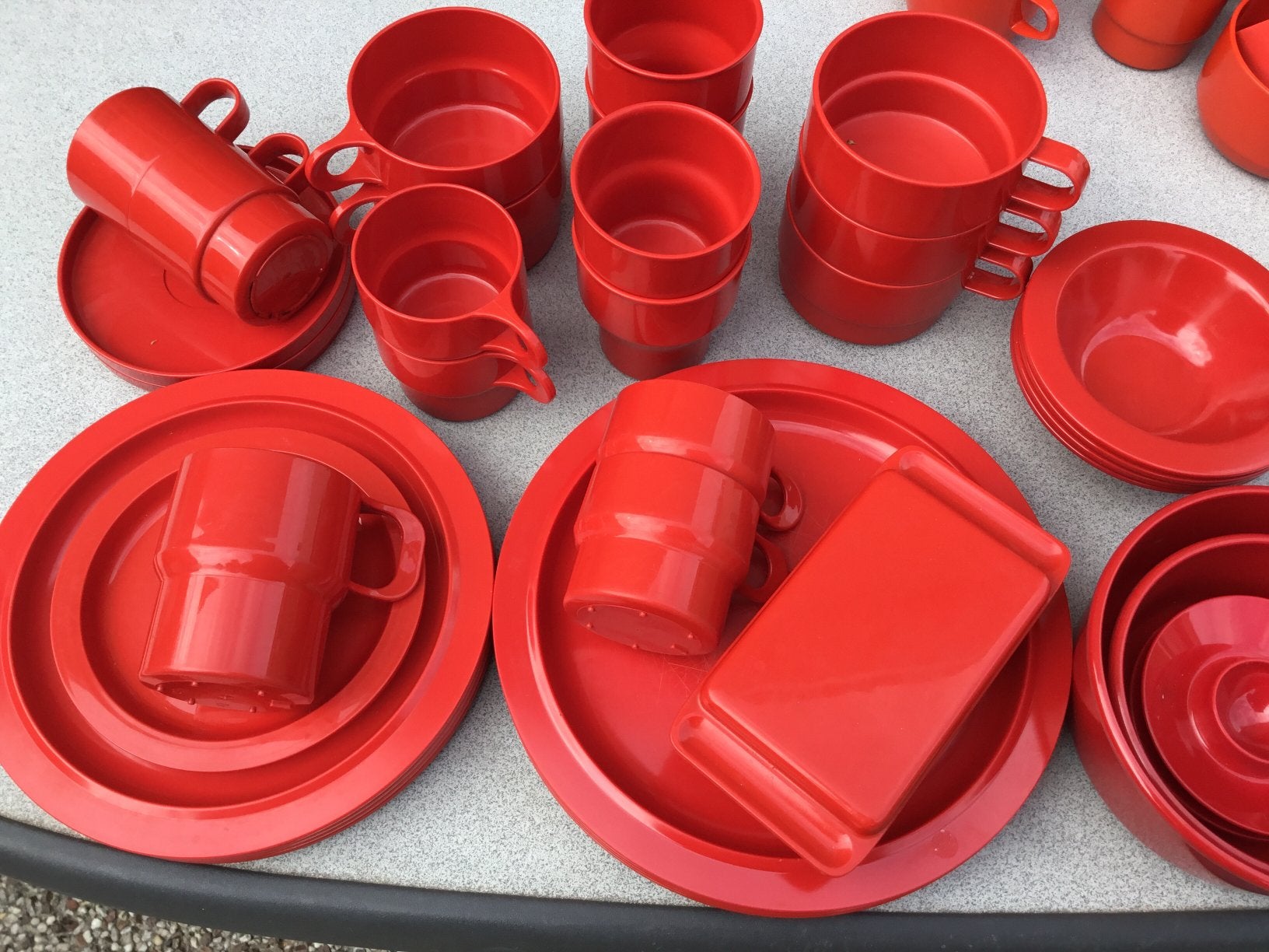 Camping Servies Mepal / Coppia- 4 personen, Ophalen of Verzenden, Gebruikt