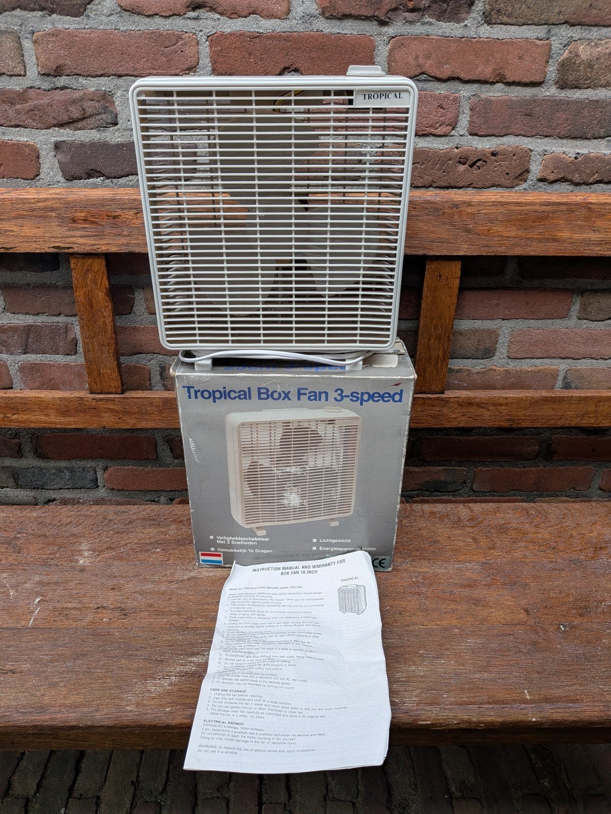 Windmere boxventilator model BF-20, Ophalen, Nieuw