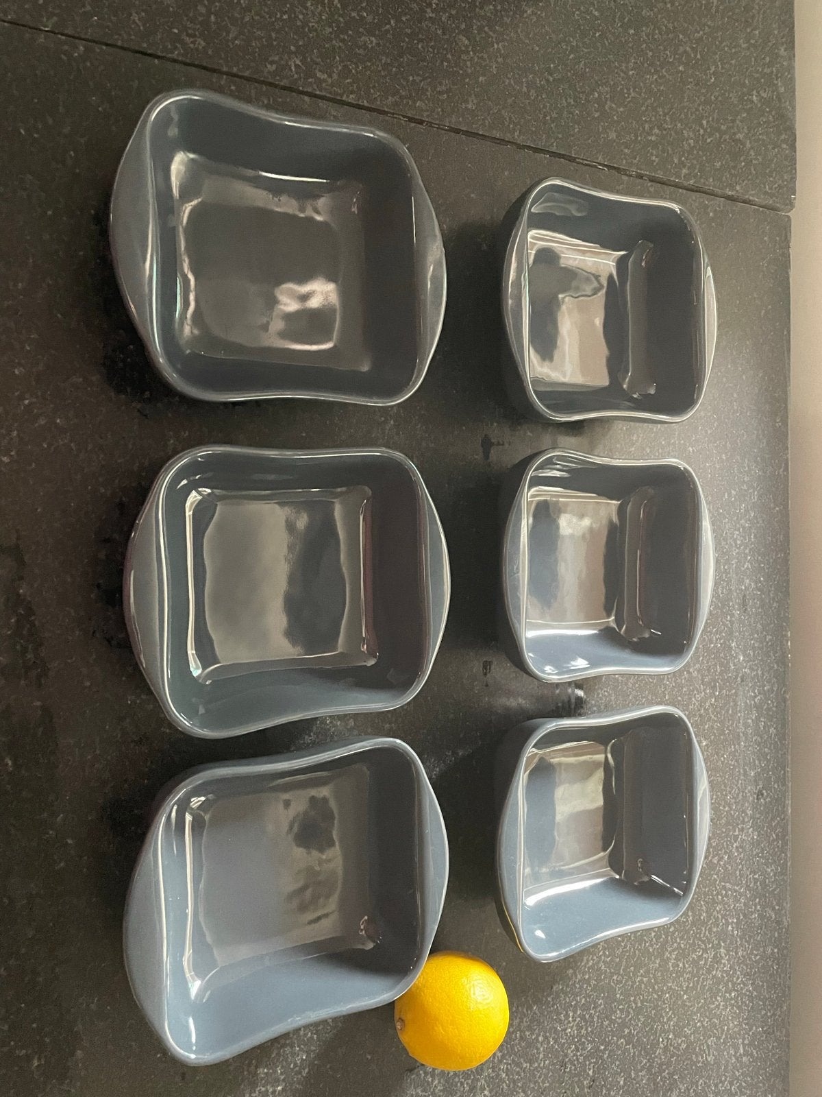 Set van 6 Vivo Villeroy & Boch schaaltjes, Vivo, Keramiek, Ophalen of Verzenden, Modern