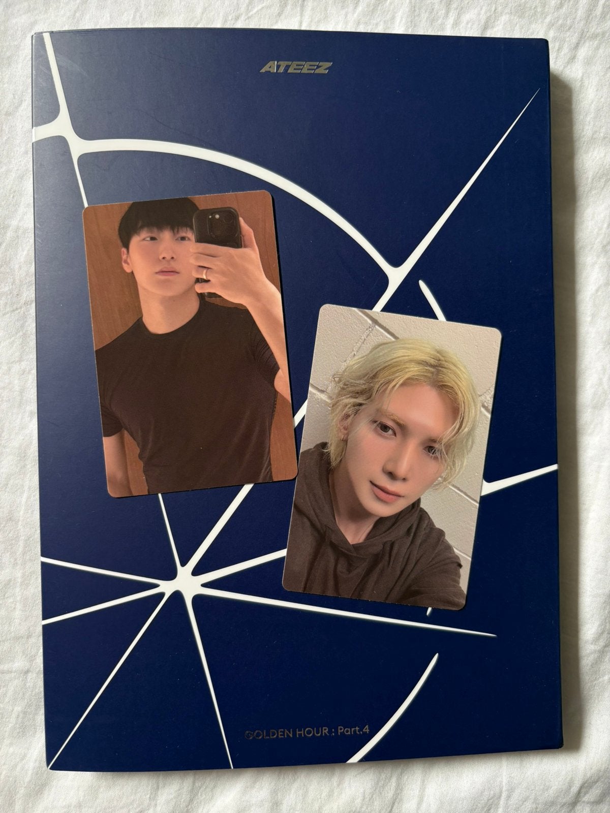 Kpop Ateez Golden Hour pt.4 album - compleet, Verzamelen, Muziek, Artiesten en Beroemdheden, Ophalen of Verzenden, Zo goed als nieuw