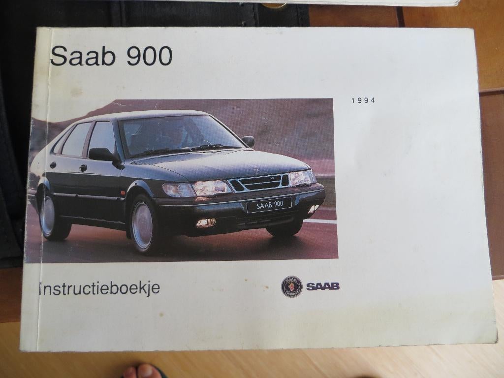Instructieboek Saab 900, 900 Turbo, 900 2.5i V6 1993-1994, Ophalen of Verzenden