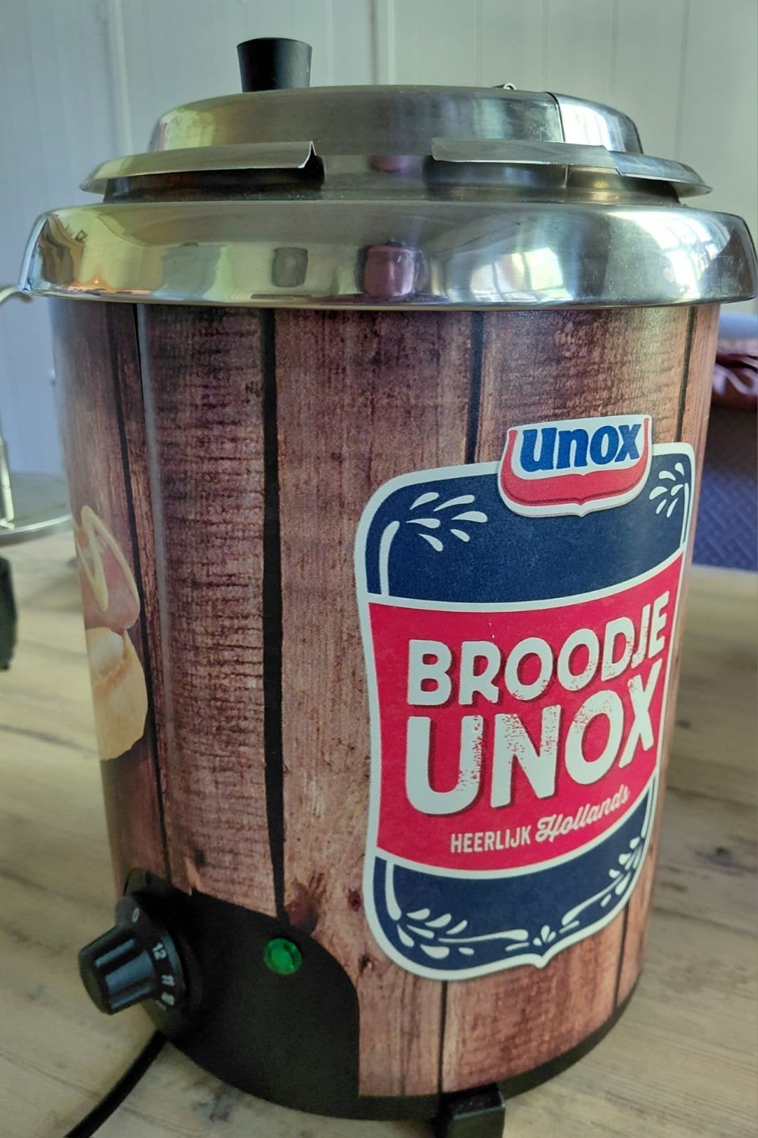 Unox pan Hofland Hotpot Worstenwarmer RDS-57HU - 4 liter, Ophalen of Verzenden, Gebruikt