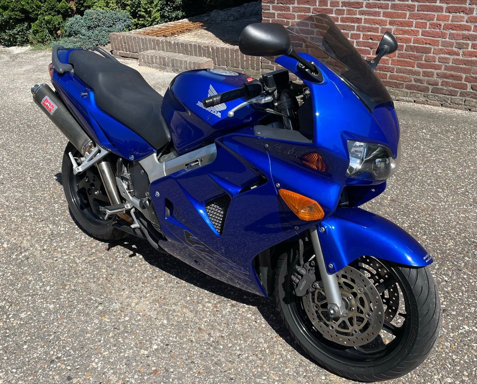 Honda VFR 800 - 2000 - 41.000 km - Blauw, Motoren, Motoren | Honda, 4 cilinders, Motorrijbewijs A, Gebruikt, Particulier