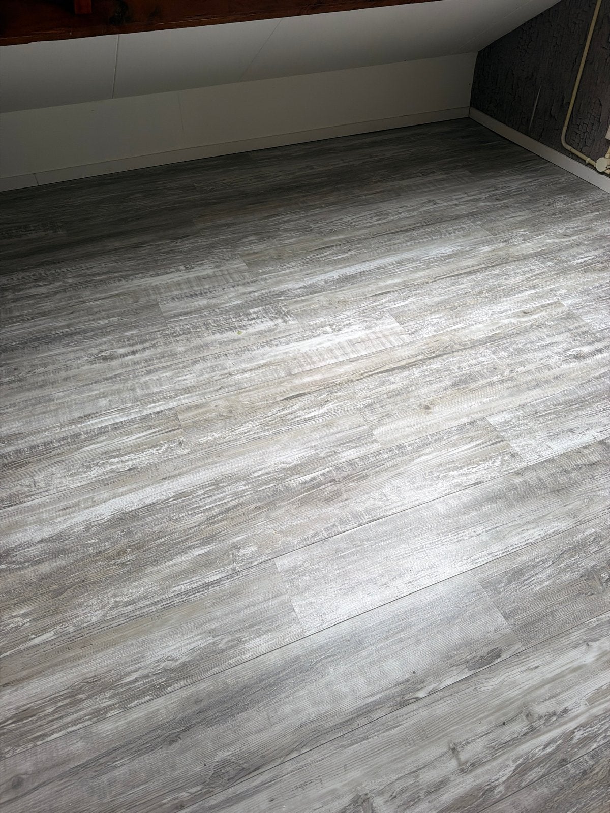 Grijze laminaatvloer - Zo goed als nieuw, Ophalen, 50 tot 150 cm, Zo goed als nieuw, 10 m² of meer