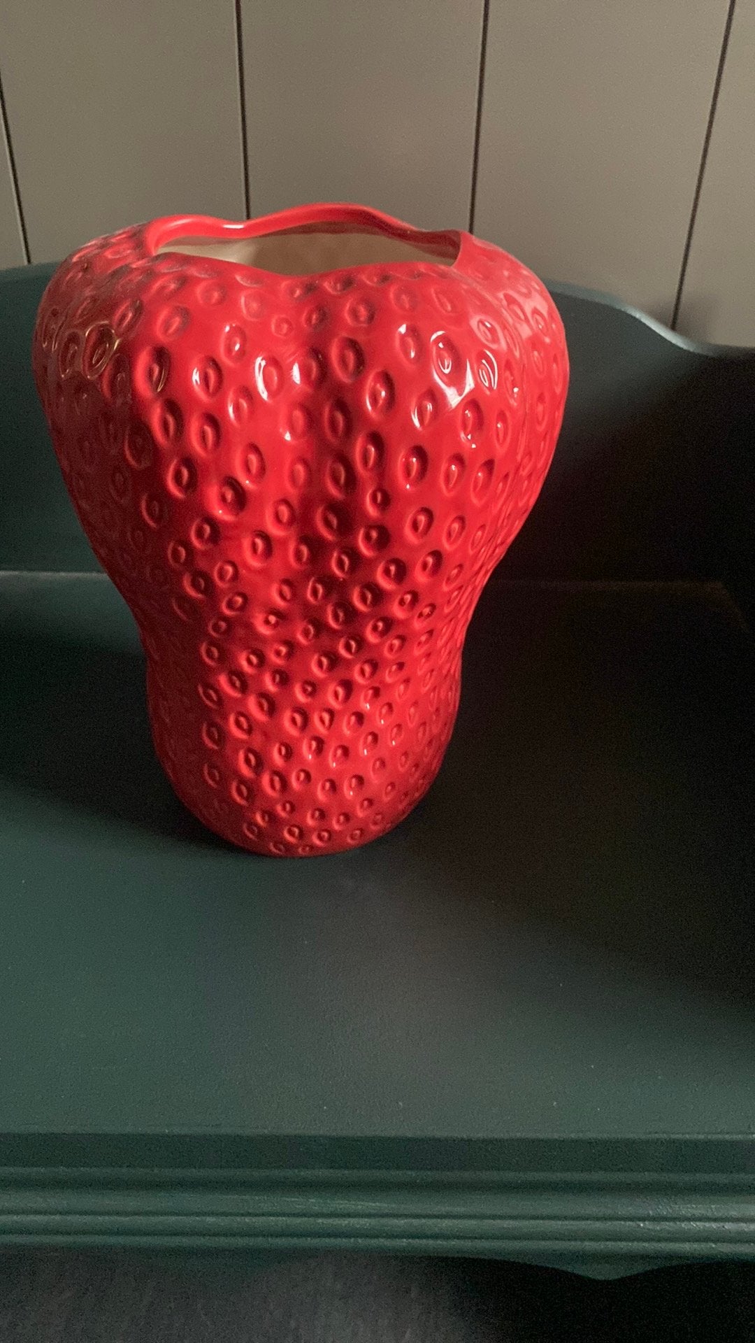Aardbeien vaas, Ophalen, Zo goed als nieuw