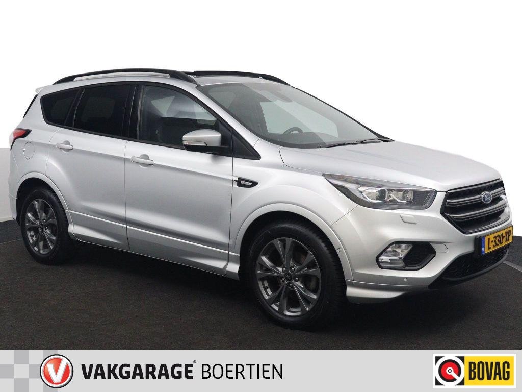 Ford Kuga 1.5 EcoBoost ST Line , trekhaak wegklapbaar , pano, Auto's, Ford, Euro 6, 4 cilinders, Leder en Stof, Bedrijf