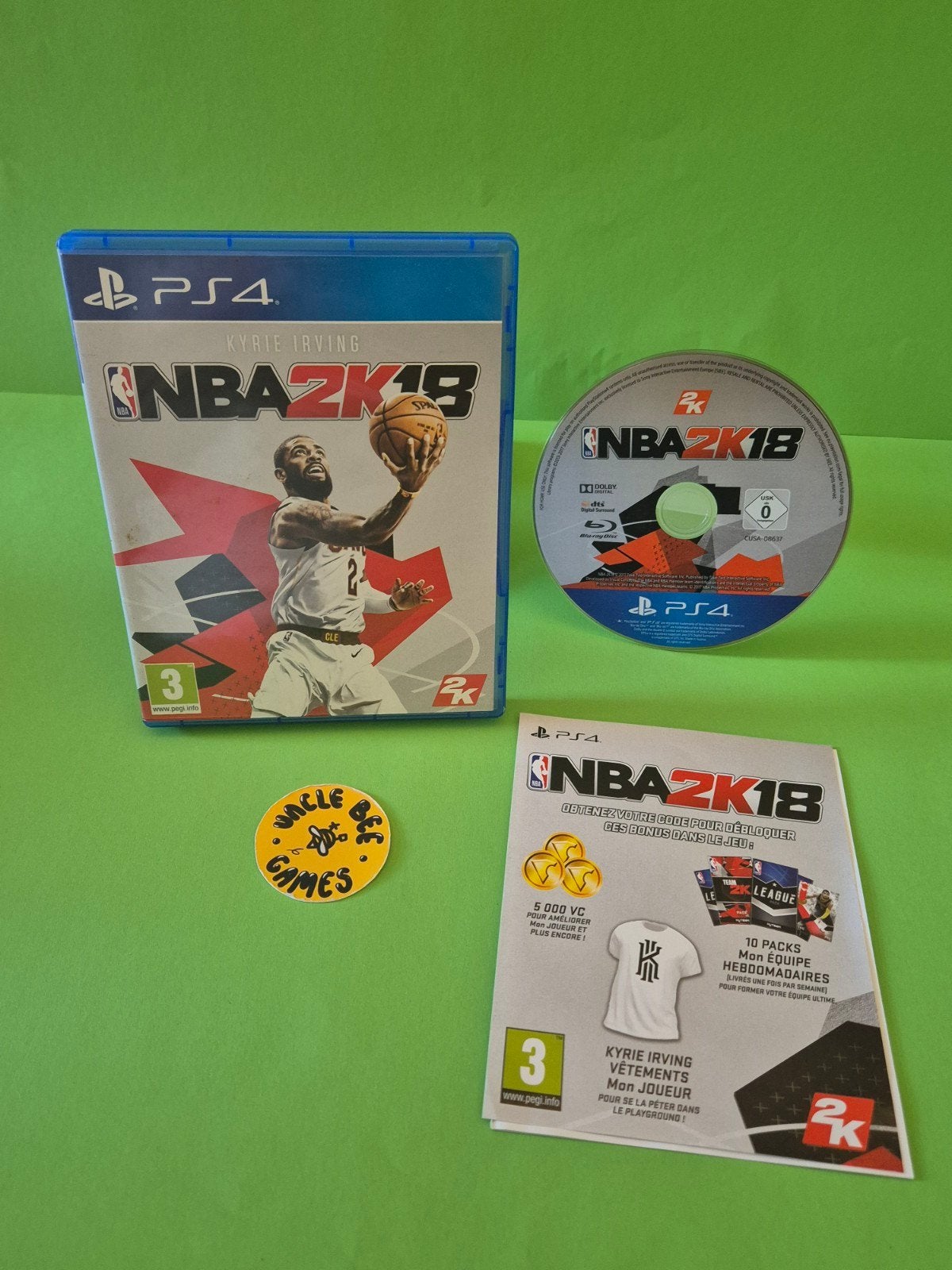 NBA 2K18 + Pre Order Bonus, Verzenden, Zo goed als nieuw, Eén computer, Vanaf 3 jaar