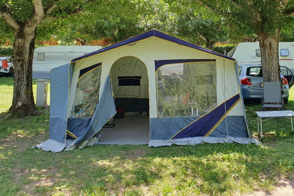 vouwwagen Jamet Trigano Louisiana 1999 6juni ophalen = €100, Caravans en Kamperen, Vouwwagens, Ophalen, Aanwezig, Jamet, Tot en met 6