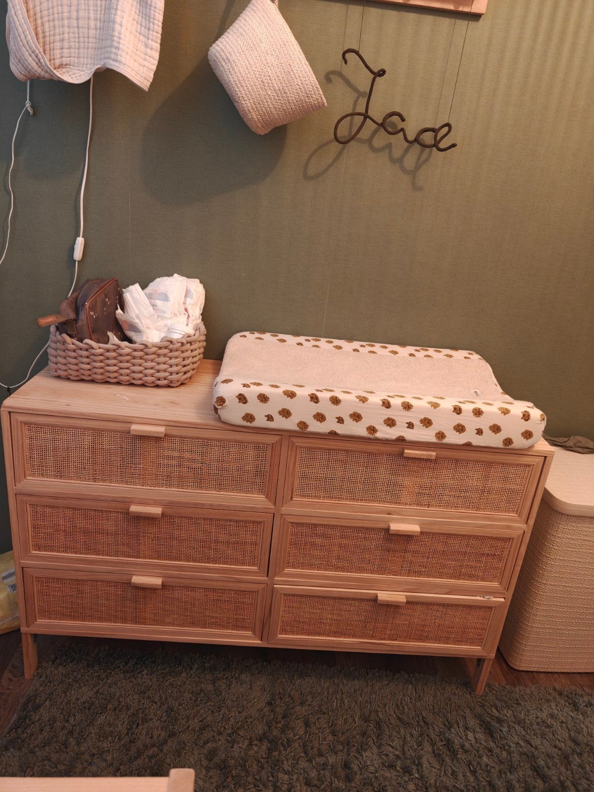 Sklum Reyna Commode/Dressoir Natuurlijk Hout & Rotan, Ophalen, 50 tot 70 cm, 90 tot 105 cm, 100 cm of meer