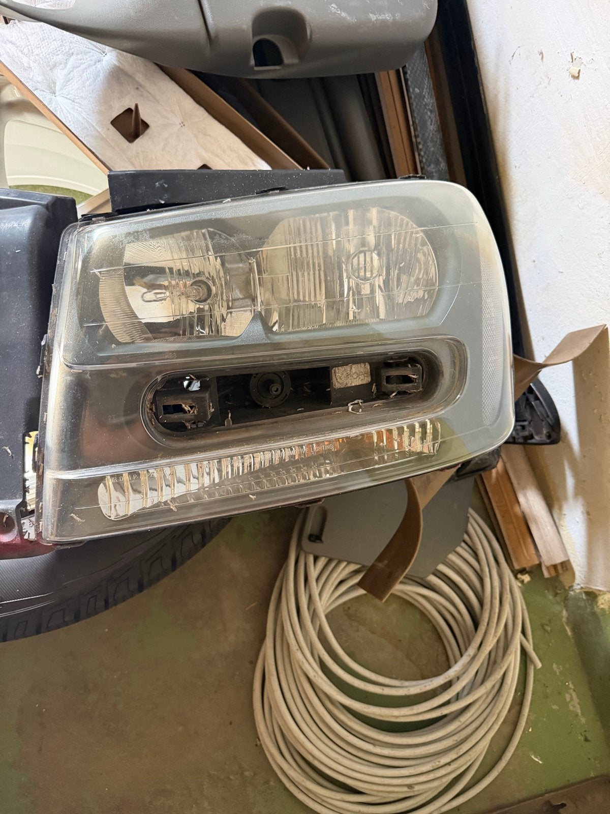 Koplampen set Chevrolet Trailblazer 2002, Ophalen of Verzenden, Gebruikt, Chevrolet