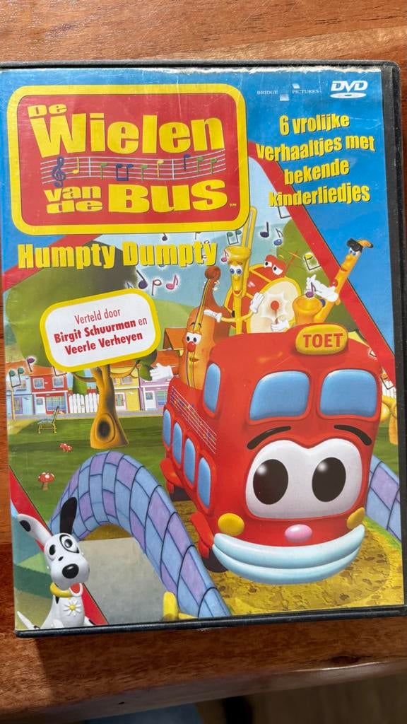 De Wielen van de Bus - Humpty Dumpty DVD, Alle leeftijden, Ophalen of Verzenden, Zo goed als nieuw, Tv fictie