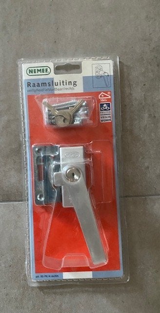 Sluiting raam en deur, Ophalen of Verzenden, Nieuw, Rvs, Slot