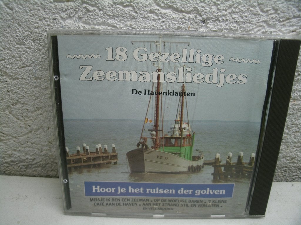 cd 131 gezellige zeemans liedjes oa visser leed 1990, Ophalen of Verzenden, Gebruikt, Levenslied of Smartlap