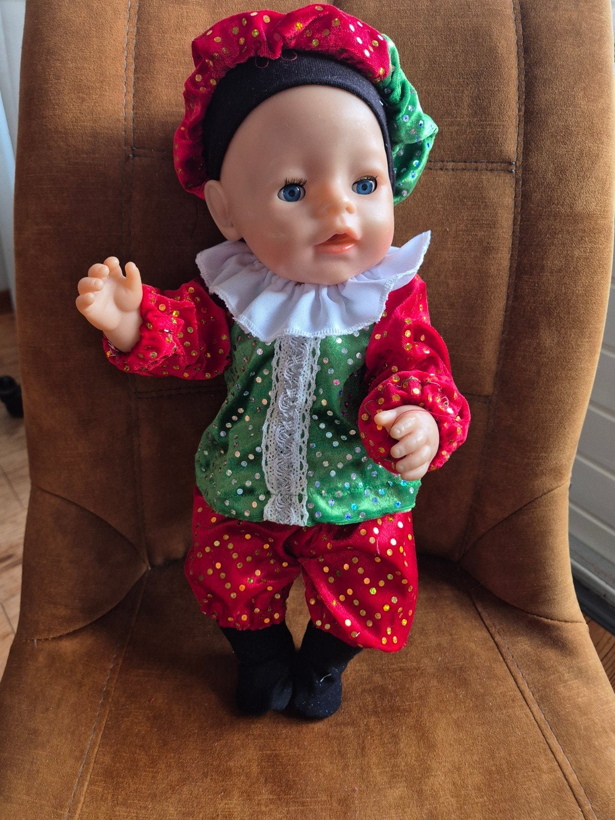 pietenpakje voor babypop, Diversen, Sinterklaas, Ophalen of Verzenden, Nieuw