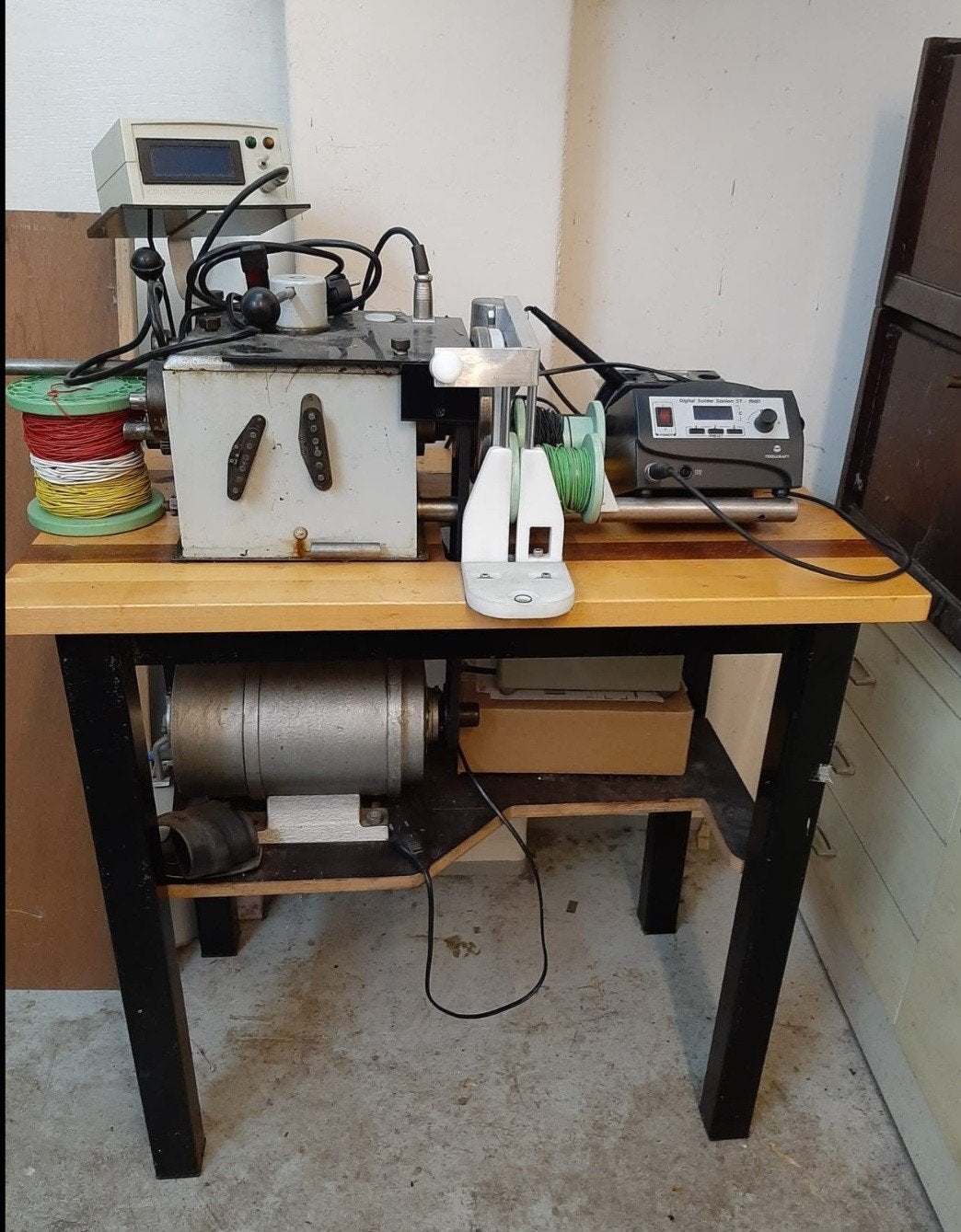 Pickup wikkelmachine, Ophalen, Gebruikt