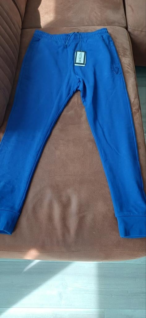 Vernon Joger Heren Slim Fit Maat L Nieuw Polygiene, Maat 52/54 (L), Blauw, Vernon, Nieuw